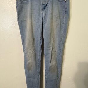 Celebrity Pink Light Blue Skinny Jeans